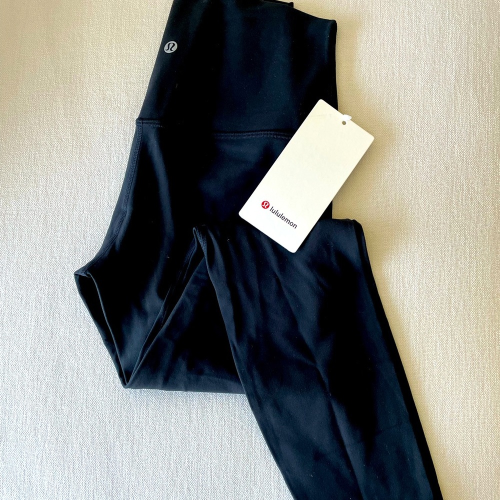 Brand new lululemon with tags black 25” Align HR pant leggings